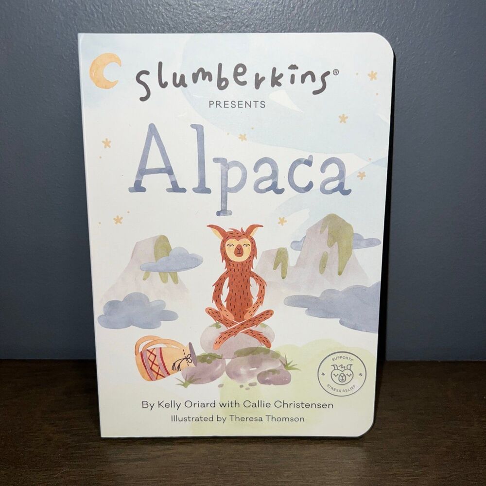 Slumberkins Presents Alpaca Board Book